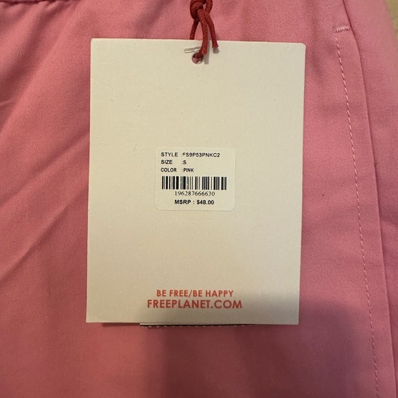 Free Planet Pink Swim Trunks Elastic Waistband - Picture 2 of 2